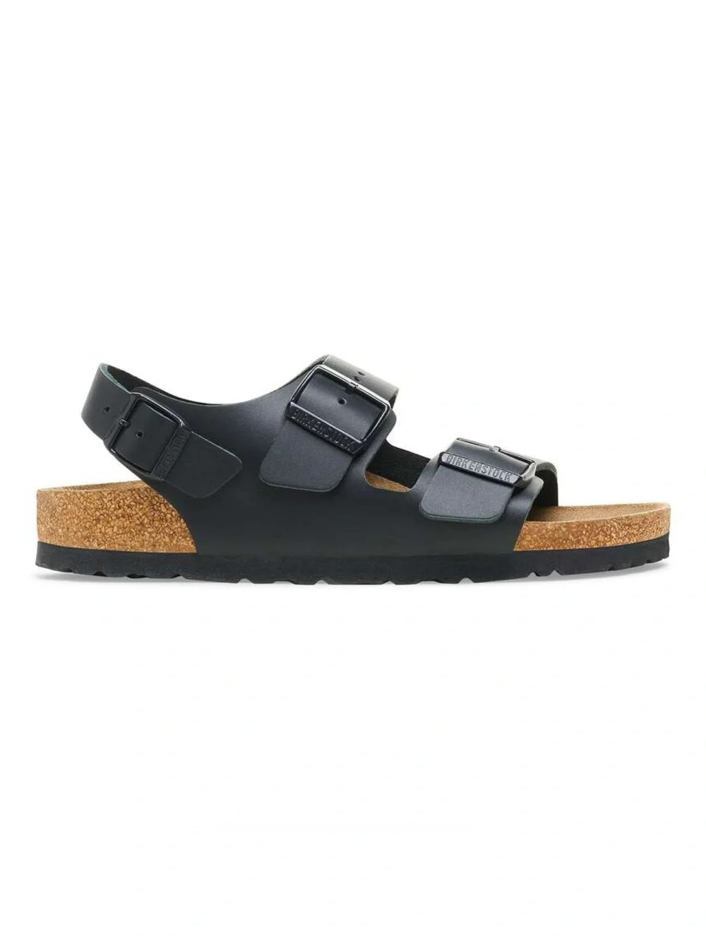 Birkenstock Mens Milano Sandals in Black Size 10 NEW!